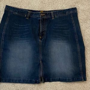 Denim skirt